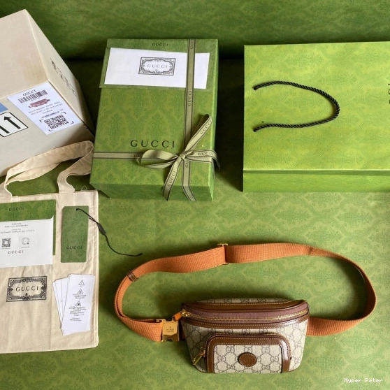 Hyper Peter Belt with G bag Gucci Interlocking 0821